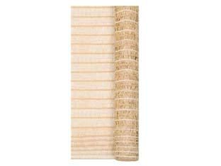 RETE OMBREGGIANTE 130% BEIGE IN MINIROLL- - mt.2h. rot. mt.10 - 1 rotolo T-REX