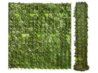 SIEPE ORNAMENTALE ARTIFICIALE CON FOGLIE LAURO- - mt.3x1h. - 1 rotolo T-REX