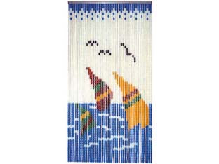 TENDA ANTI MOSCHE A PIASTRINA VELE  44 strisce per 63 piastrine  cm.120x230h.    VETTE