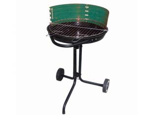 BARBECUE TONDO CON RUOTE ARIZONA  bracere ø cm.50    LAPILLO
