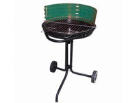 BARBECUE TONDO CON RUOTE ARIZONA  bracere ø cm.50    LAPILLO