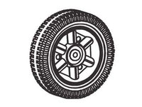 RUOTA PER BARBECUE A GAS    LAPILLO