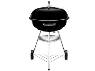 BARBECUE COMPACT KETTLE A CARBONE CM.57  dimen. con coperchio chiuso cm.56x63x98h.    WEBER