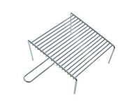 GRIGLIA PESANTE CON PIEDI 1 MANICO  cm.41x33x9h.    LAPILLO