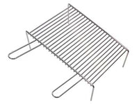 GRIGLIA PESANTE CON PIEDI 2 MANICI  cm.50x35x7h.    LAPILLO