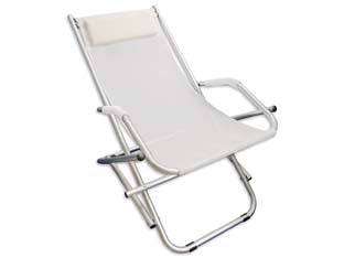 SDRAIO IN ALLUMINIO BIANCO  cm.54x97x77h.    VETTE