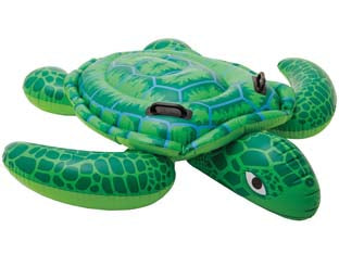 TARTARUGA MARINA GONFIABILE CAVALCABILE  +3 ANNI  cm.150x127  peso kg.1,20 (57524)    INTEX