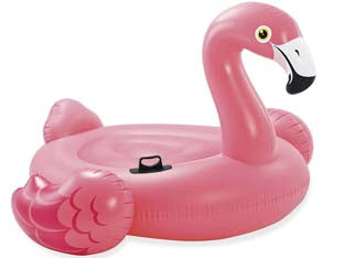 ISOLA GRANDE GONFIABILE FENICOTTERO  cm.203x196x124  peso kg.5,15 (57288)    INTEX