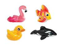 ANIMALETTI GONFIABILI ASSORTITI +2 ANNI- - peso kg.0,06 (59590) - 2 pezzi INTEX