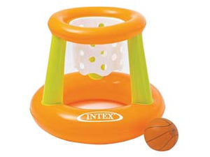 CANESTRO GONFIABILE HOOPS PER PISCINA  +3 ANNI  ø cm.67x55h.  peso kg.0,55 (58504)    INTEX