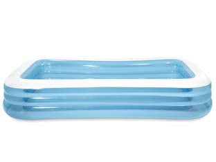 PISCINA GONFIABILE RETTANGOLARE  +6 ANNI  cm.305x183x56h.  peso kg.7,3 (58484)    INTEX