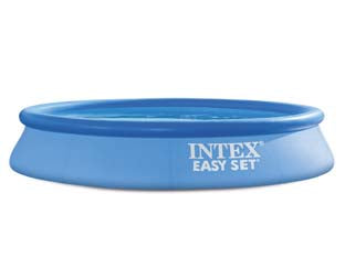 PISCINA EASY SET ROTONDA  AUTOPORTANTE S/POMPA CM.305X61H.  capacitÃE lt.3077  peso kg.7,7 (28116)    INTEX