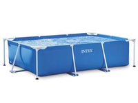 PISCINA FRAME RETTANGOLARE C/TELAIO PORTANTE S/POMPA CM.300X200X75H.  capacitÃE lt.3834  peso kg.20,5 (25272)    INTEX