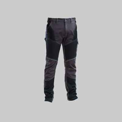 PANTALONE DA LAVORO STRETCH GRIGIO Tg. XXXL
