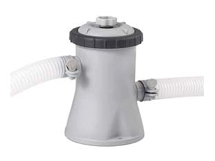 POMPA CON FILTRO A CARTUCCIA PER PISCINE FINO 6.500 LITRI  peso kg.2,70 (28602)    INTEX