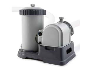 POMPA CON FILTRO A CARTUCCIA PER PISCINE FINO 31.805 LITRI  peso kg.11,50 (28634)    INTEX