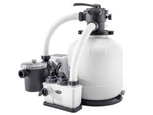 POMPA A SABBIA COMBO SISTEMA E.C.O. PER PISCINE FINO A 56.800 LITRI  peso kg. 29,80 (26680)    INTEX