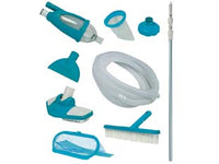 KIT MANTENIMENTO E PULIZIA DELUXE PER PISCINE- - peso kg.3,7 (28003) - 1 blister INTEX