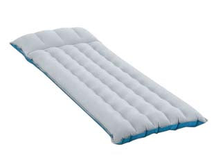 MATERASSO GONFIABILE CAMPING MATS SINGOLO  cm.184x67x17h.  peso kg.1,70 (67997)    INTEX