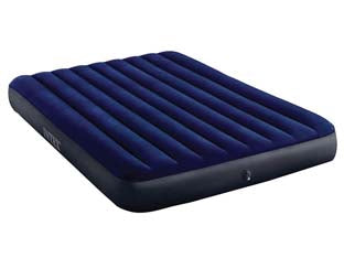 MATERASSO GONFIABILE CLASSIC DOWNY QUEEN DOPPIO  cm.203x152x25h.  peso kg.4,60 (64759)    INTEX