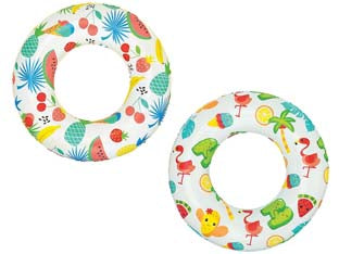 SALVAGENTE GONFIABILE FANTASIA 3-6 ANNI- - ø cm.61 - peso gr.136 (art.36014) - 6 pezzi BESTWAY