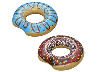 SALVAGENTE GONFIABILE CIAMBELLA CON MORSO +12 ANNI- - ø cm.107 - peso Kg.0,590 (art.36118) - 3 pezzi BESTWAY