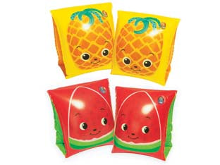 BRACCIOLI GONFIABILI FRUTTA  3-6 ANNI- - cm.23x15 (art.32042) - 4 pezzi BESTWAY