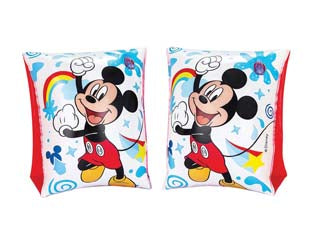 BRACCIOLI GONFIABILI DISNEY  3-6 ANNI- - cm.23x15 - peso gr.170 (art.91002) - 6 pezzi BESTWAY
