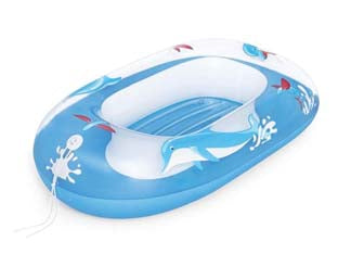 CANOTTO GONFIABILE KIDDIE RAFT  36 ANNI  cm.102x69  peso Kg. 0,350 (art.34037)    BESTWAY