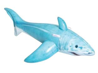 SQUALO 3D GONFIABILE CAVALCABILE +3 ANNI  cm.183x102  (art.41405)    BESTWAY