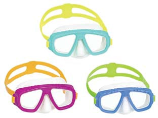 MASCHERA MARE CAYMEN PER BAMBINI +3 ANNI- - (art.22011) - 2 pezzi BESTWAY