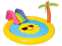 PISCINA CON GIOCHI GONFIABILE SUNNYLAND +2 ANNI  cm.237x201x104  peso Kg.4,100 (art.53071)    BESTWAY