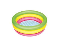 PISCINA GONFIABILE SUMMER 3 ANELLI COLOR PICCOLA +2 ANNI  ø cm.70x24h. lt.41  Kg.0,580 (art.51128)    BESTWAY
