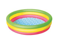PISCINA GONFIABILE SUMMER 3 ANELLI COLOR GRANDE +2 ANNI  ø cm.152x30h.  lt.62  kg.1,880 (art.51103)    BESTWAY