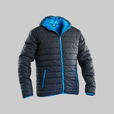 GIUBBINO IMBOTTITO CON CAPPUCCIO BLU Tg. XXL