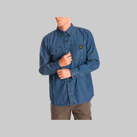 CAMICIA IN DENIM DA LAVORO 'MATT RICA LEWIS Tg. L - RICA LEWIS