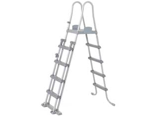 SCALETTA CON PIATTAFORMA PER PISCINE FINO A CM.132H.  adatta per piscine fino a cm.132h. (art.58332)    BESTWAY