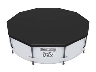 TELO DI COPERTURA PER PISCINE TONDE STEEL FRAME  per piscine ø cm.305 (art.58036)    BESTWAY