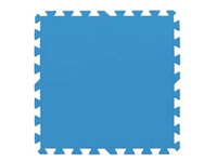 TAPPETO DI SOTTOFONDO COMPONIBILE PER PISCINE CM.50X50 BLU- - in set. 9 pz. (art.58220) - 1 confezione BESTWAY