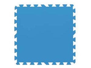 TAPPETO DI SOTTOFONDO COMPONIBILE PER PISCINE CM.50X50 BLU- - in set. 9 pz. (art.58220) - 1 confezione BESTWAY