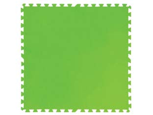 TAPPETO DI SOTTOFONDO COMPONIBILE PER PISCINE CM.81X81 VERDE- - in set. 9 pz. (art.58636) - 1 confezione BESTWAY