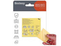 TOPPE AUTOADESIVE PER RIPARAZIONE PISCINE E GONFIABILI- - tipo rinforzato 10 pezzi  da 423cm  ² (art.62068) - 6 pezzi BESTWAY