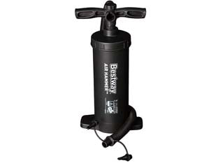POMPA DI GONFIAGGIO/SGONFIAGGIO MANUALE AIR HAMMER  cm.48h.  3500 cc  peso gr.1025 (art.62030)    BESTWAY
