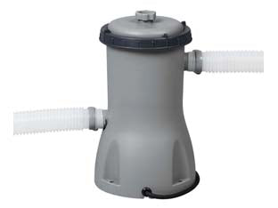 POMPA art.58386 CON FILTRO A CARTUCCIA PORTATA 3.028 LITRI  per piscine fino a 17.400 lt.    BESTWAY