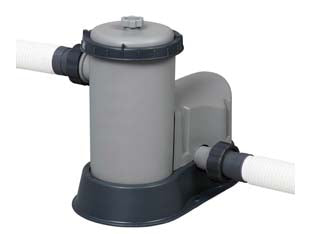 POMPA art.58389 CON FILTRO A CARTUCCIA PORTATA 5.678 LITRI  per piscine fino a 31.700 lt.    BESTWAY