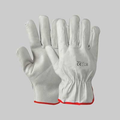 GUANTO FIORE BOVINO Tg. 11 - 12 paia