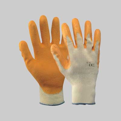 GUANTO POLIESTERE/LATTICE Tg. 10 - 12 paia