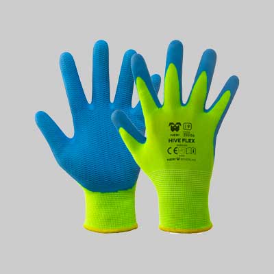GUANTO PROFESSIONALE 'HIVE FLEX' NERI Tg. 10 - 12 paia- NERI