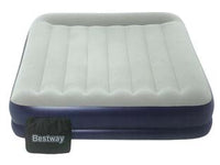 MATERASSO GONF. AIRBED TRITECH QUEEN GRIGIO MATRIM. POMPA EL. INTEGR.  cm.203x152x36  kg. 7,300 (art.671BU)    BESTWAY