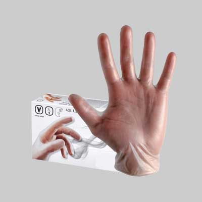 GUANTO MONOUSO IN VINILE Tg. XL - confezione 100 pezzi